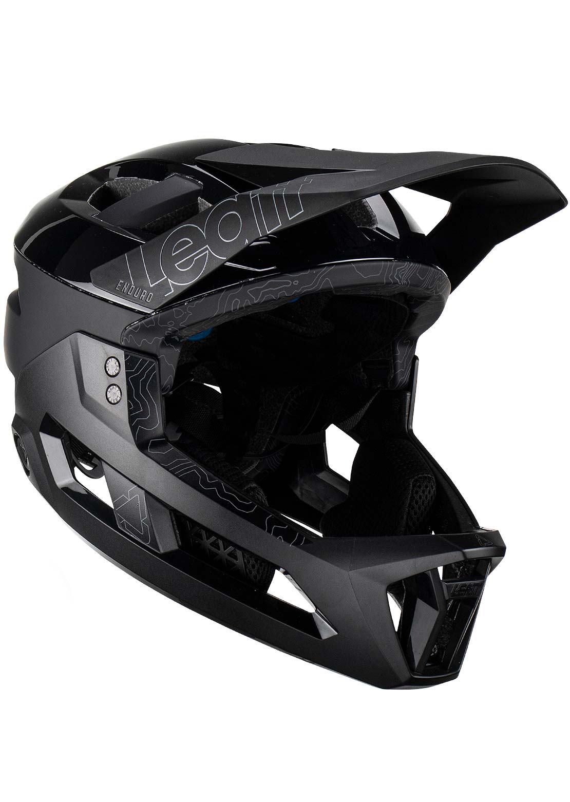Leatt Enduro 3.0 V23 Mountain Bike Helmet Black