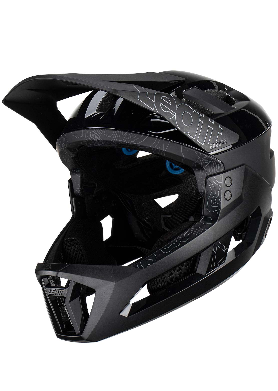 Leatt Enduro 3.0 V23 Mountain Bike Helmet Black