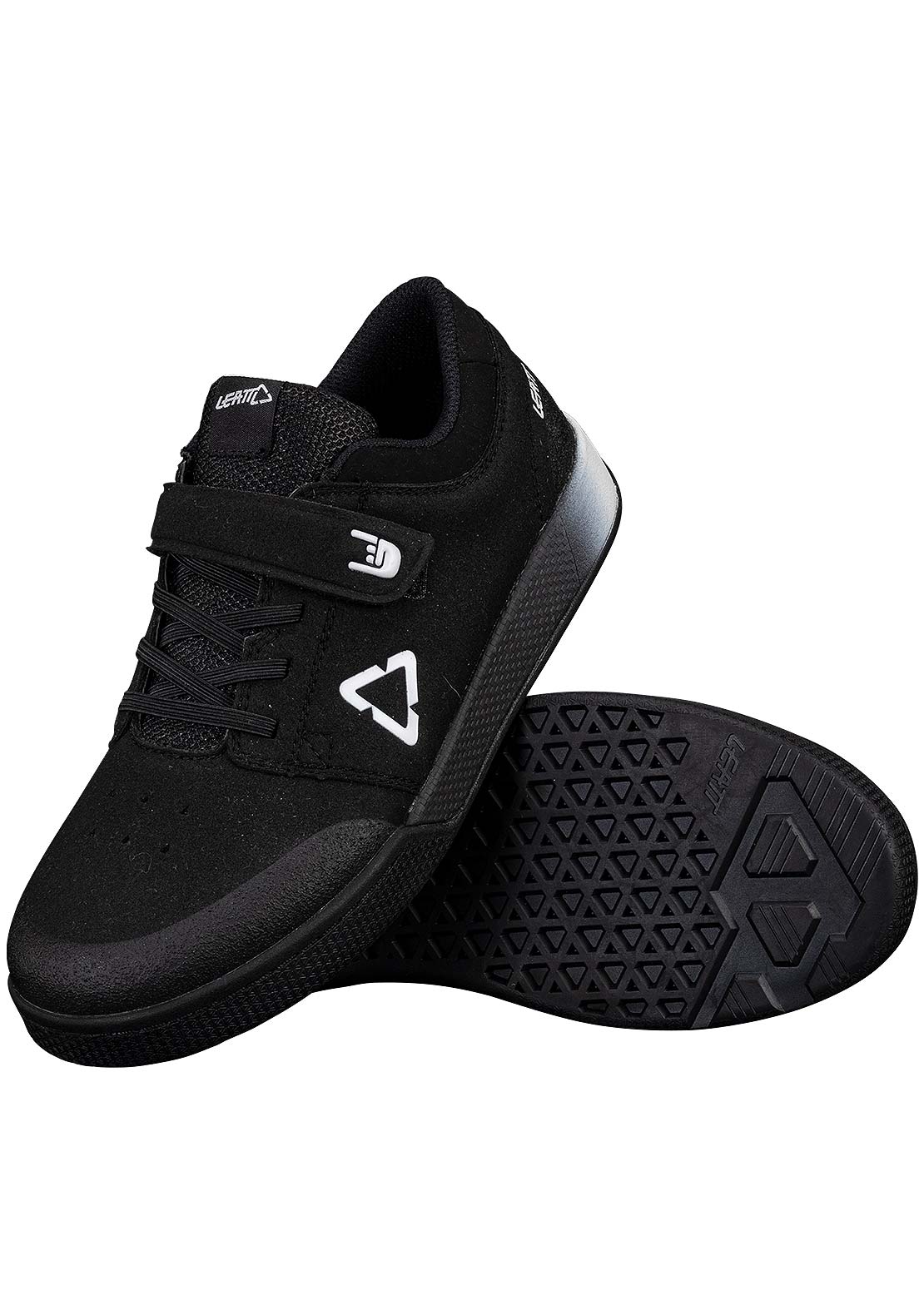 Leatt Junior 2.0 Flat Sole Mountain Bike Shoes Black