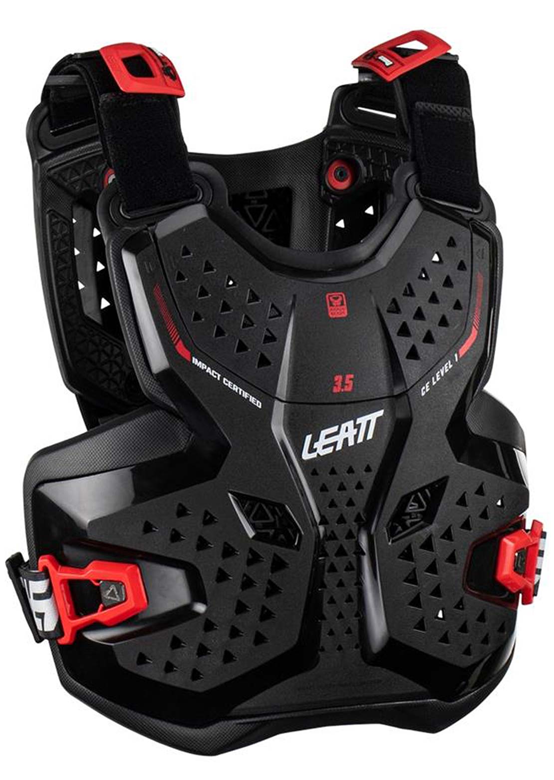 Leatt Junior 3.5 Chest Protector Black/Red