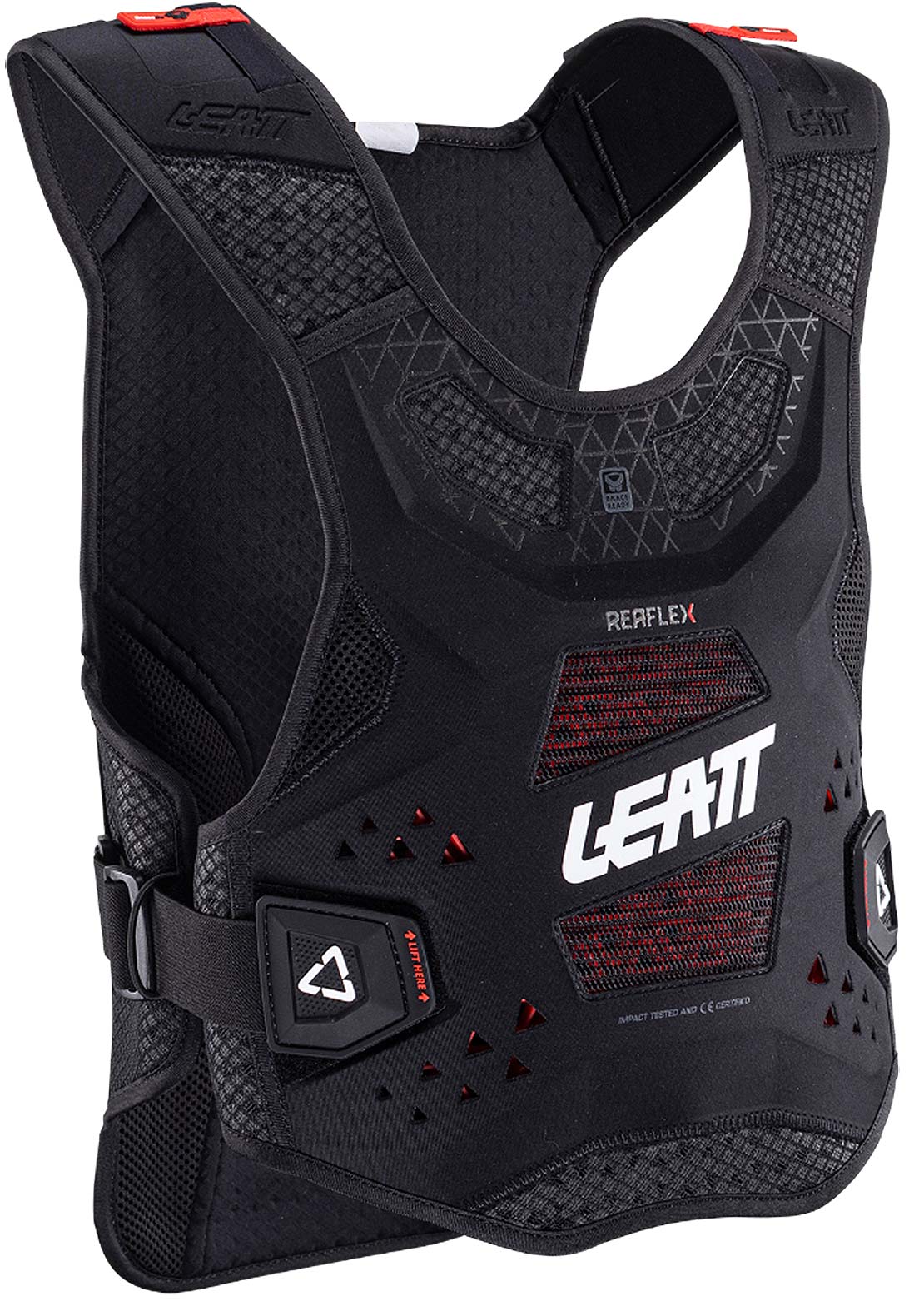 Leatt Men&#39;s ReaFlex Chest Protector Black