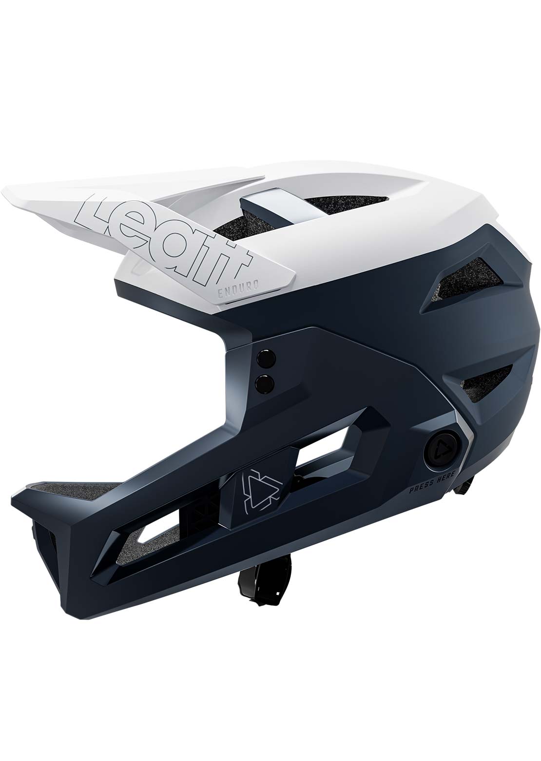Leatt Unisex 3.0 Mountain Bike Enduro Helmet White