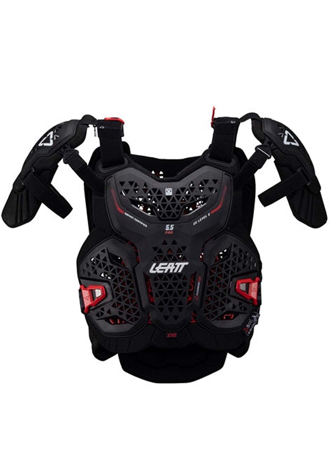 Leatt Unisex 5.5 Pro Evo Chest Protector Black