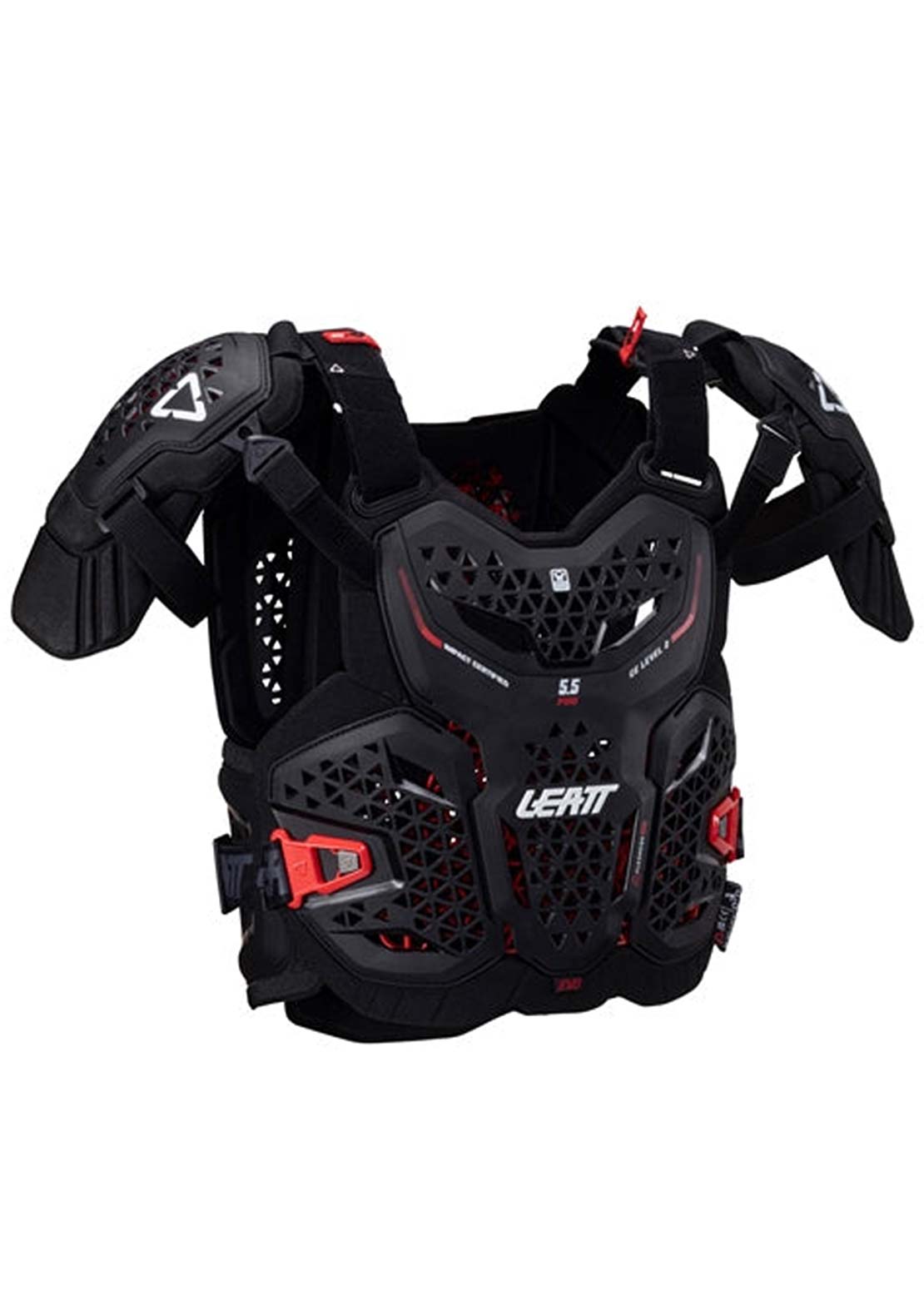 Leatt Unisex 5.5 Pro Evo Chest Protector Black