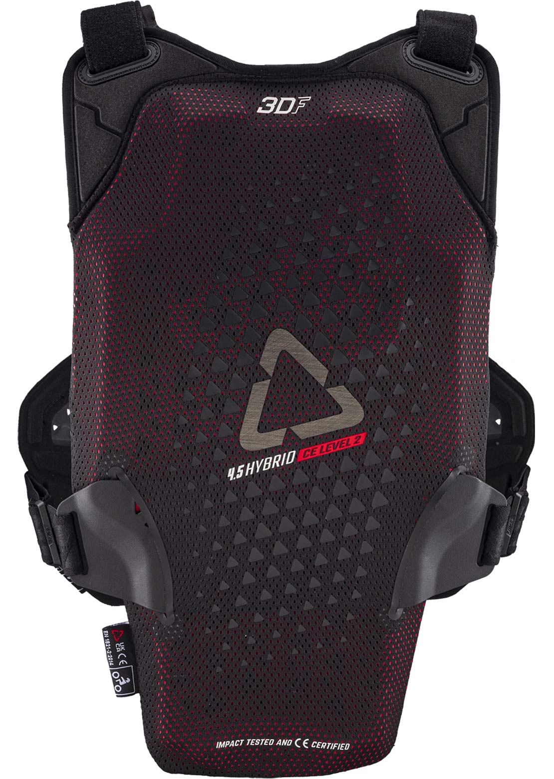 Leatt Women's 4.5 Hybrid Chest Protector Black