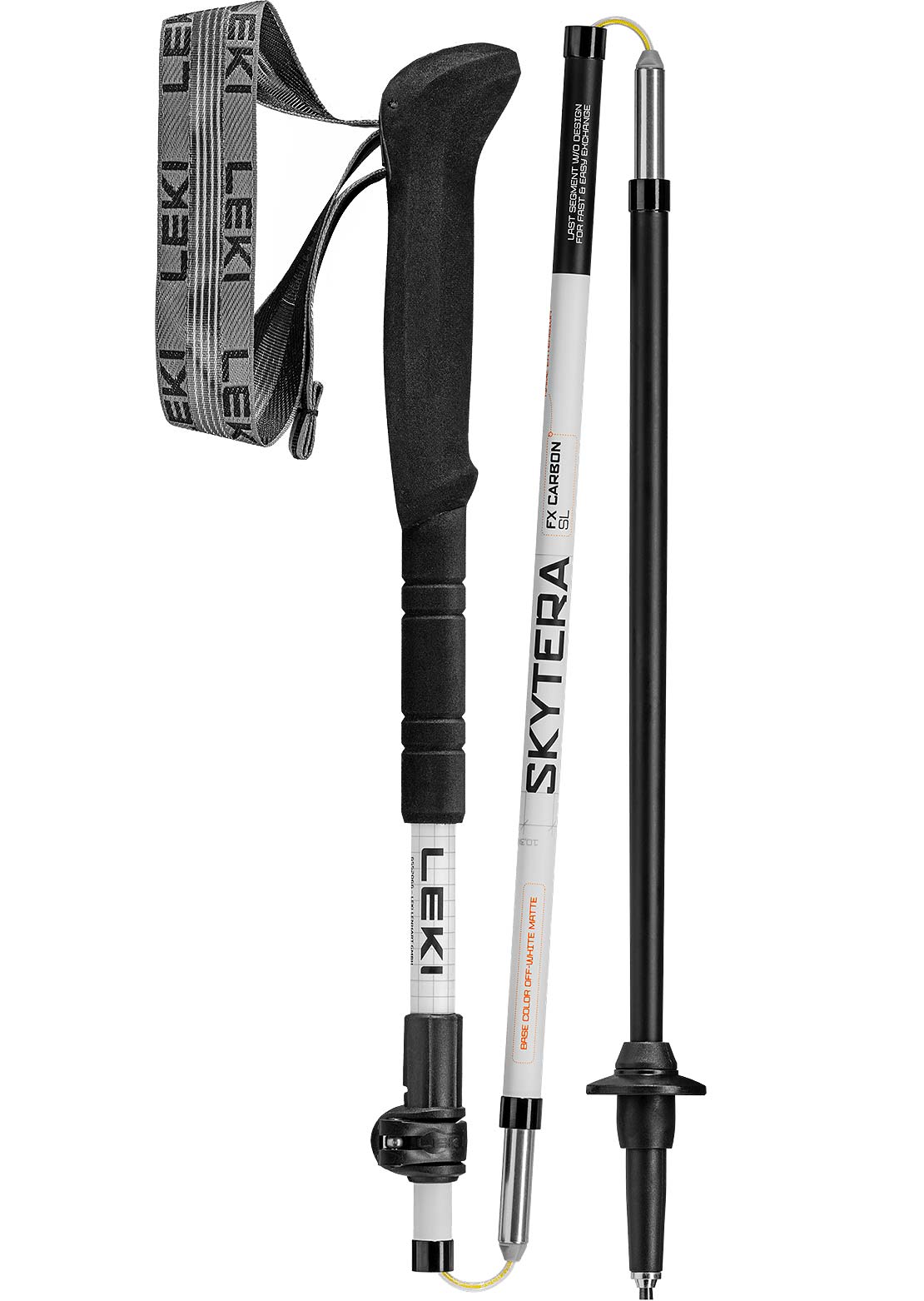 Leki Skytera Fx Carbon SL Trekking Poles White/Black