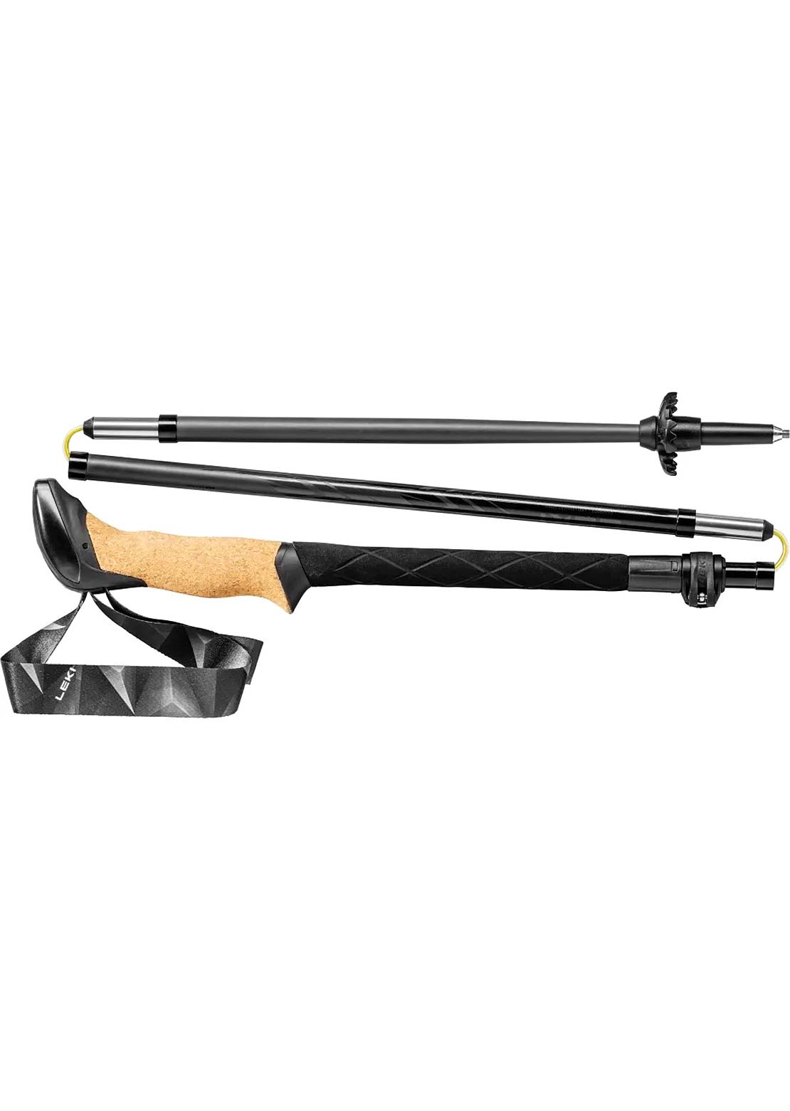 Leki Unisex Black Series FX Carbon Trekking Poles Black/Carbon