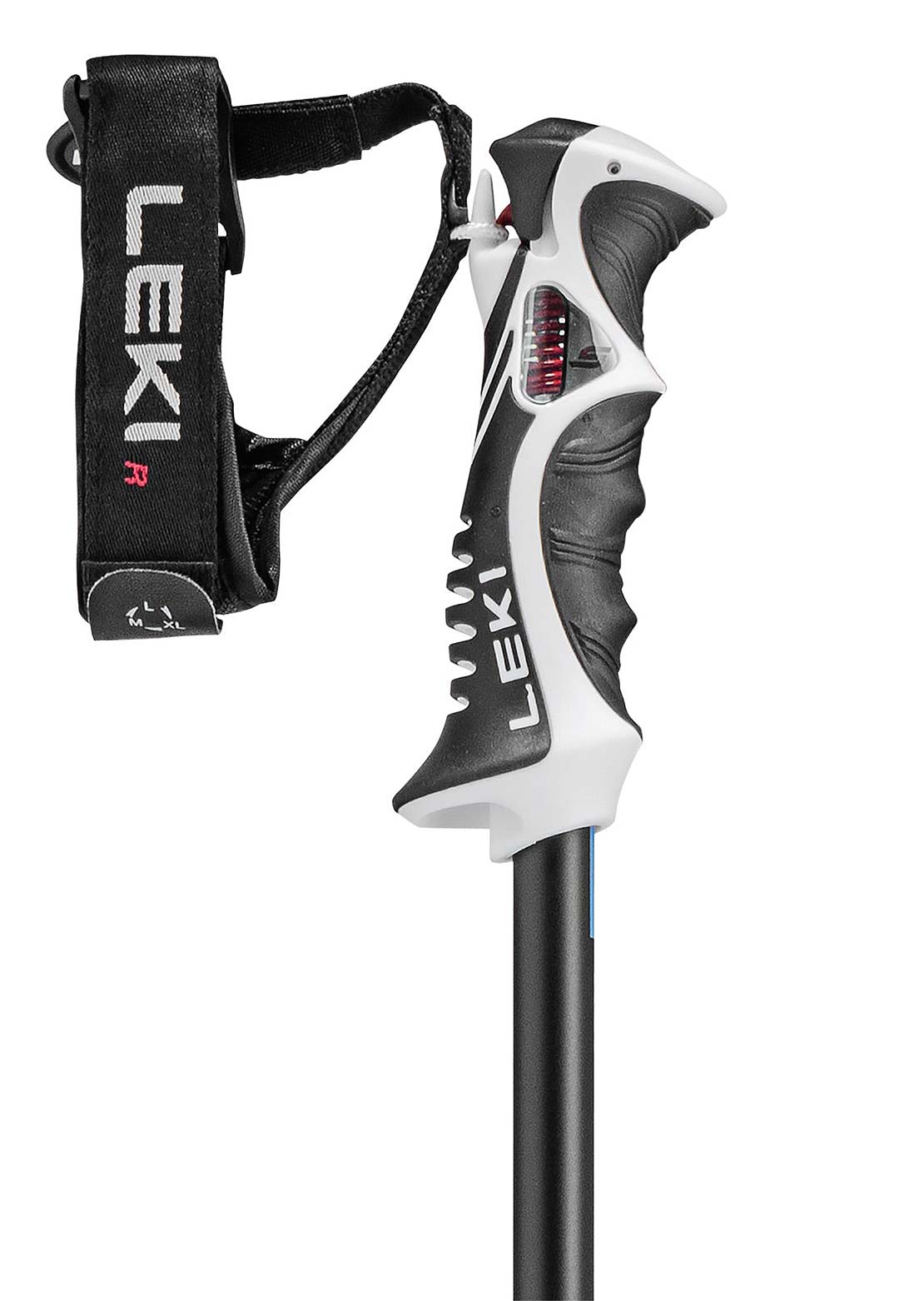 Leki Unisex Bold Lite S Ski Poles Black Red