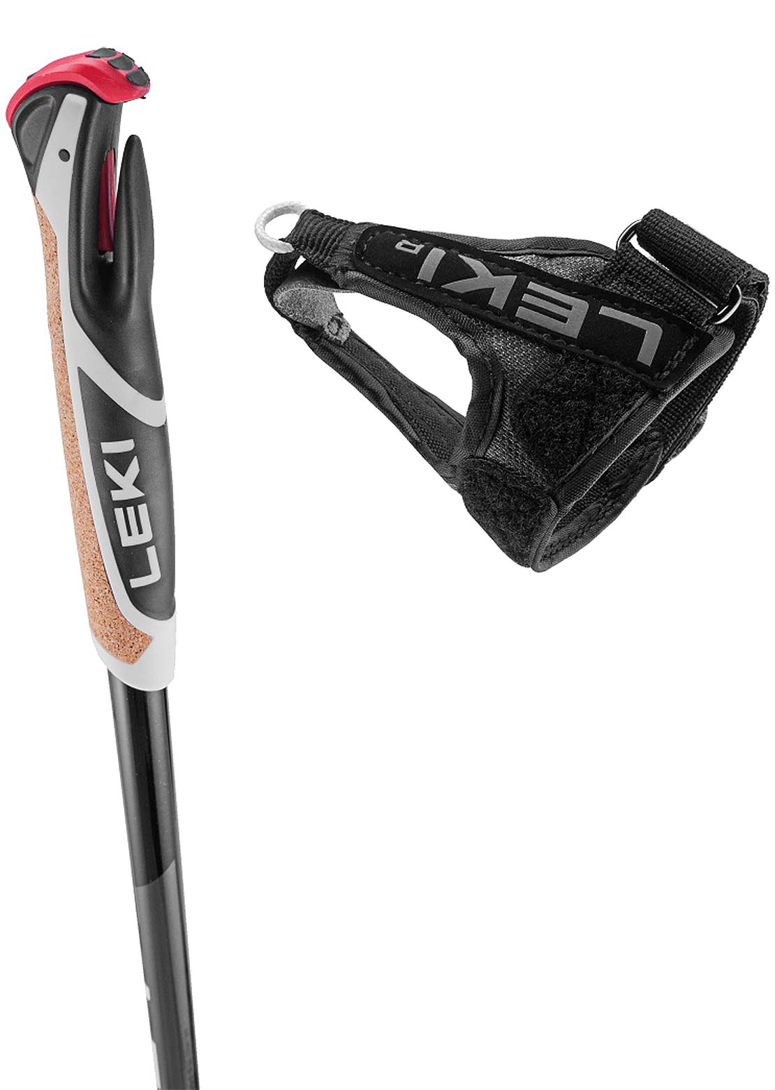 Leki XTA 5.5 Ski Poles Black/Neon Yellow