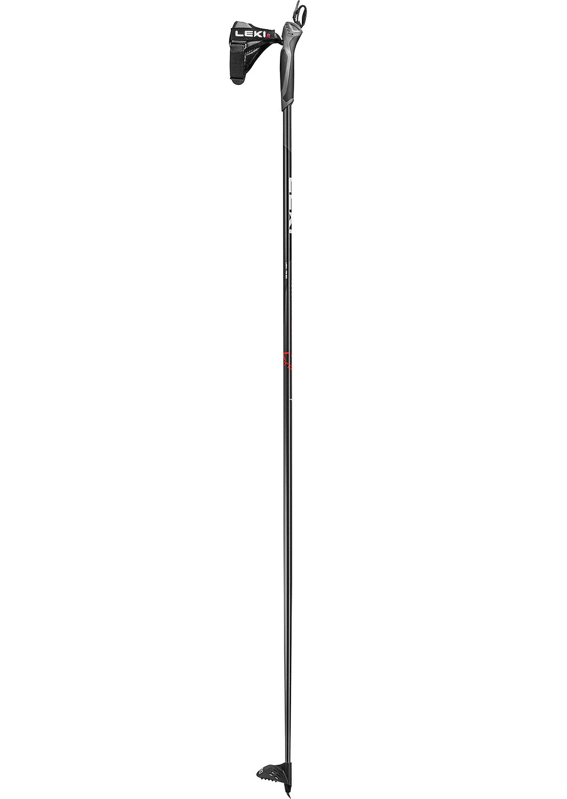 Leki XTA Track Ski Poles Anthracite/Red