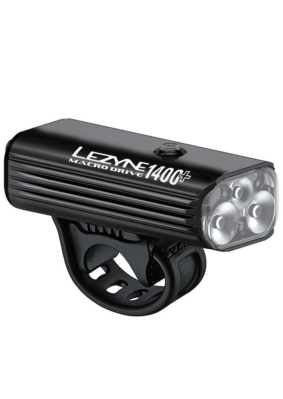 Lezyne Unisex Macro Drive 1400+ Front Bike Light Black