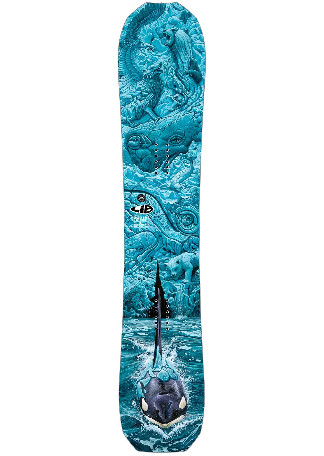 Lib Tech Hommes Golden Orca Planche de snowboard