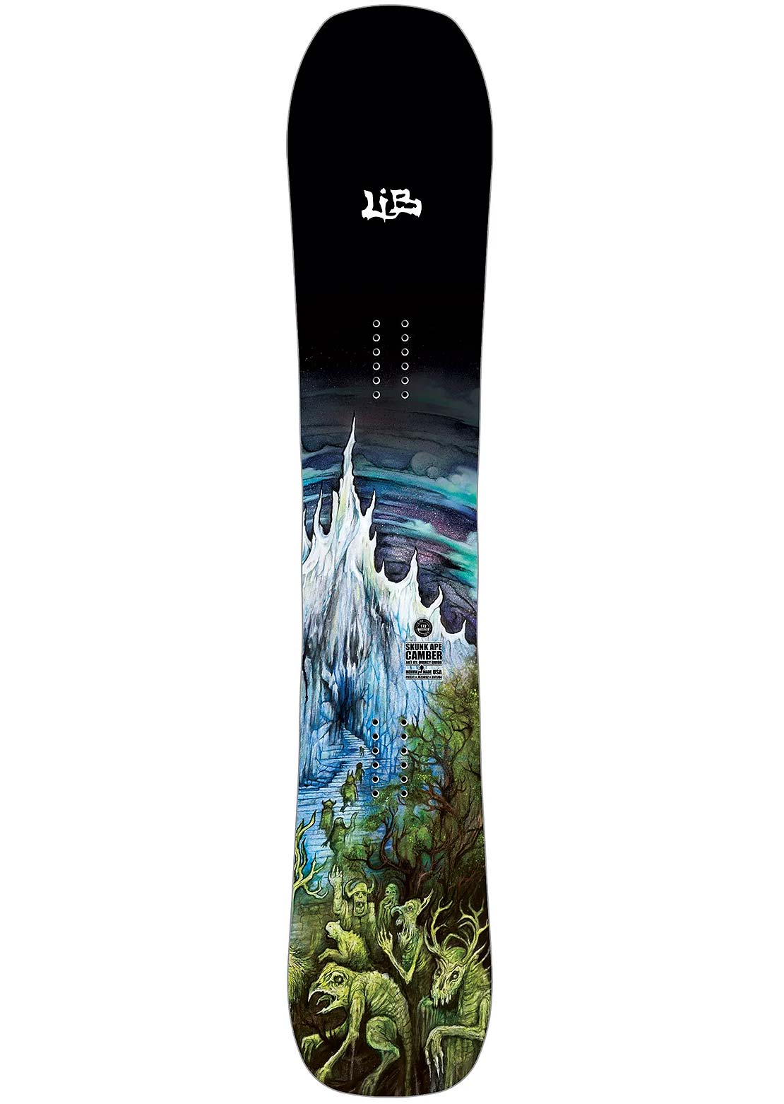 Lib Tech Hommes Skunk Ape Camber Planche de snowboard