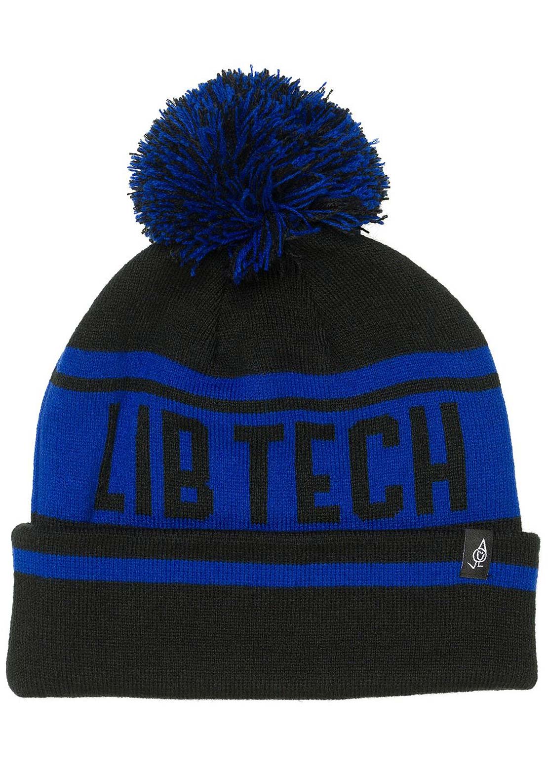 Lib Tech Unisex Pom Beanie Blue