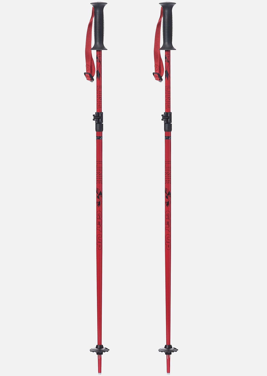 Line Junior Get Up Poles Maroon
