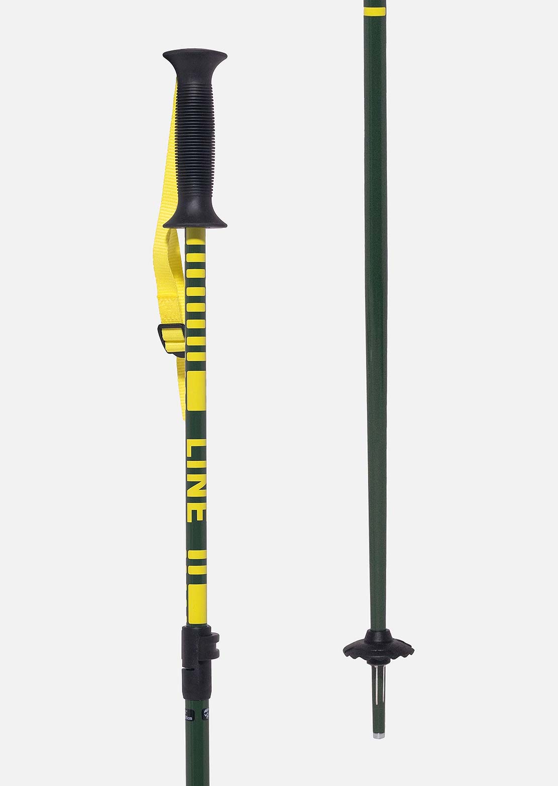 Line Junior Get Up Ski Poles Green