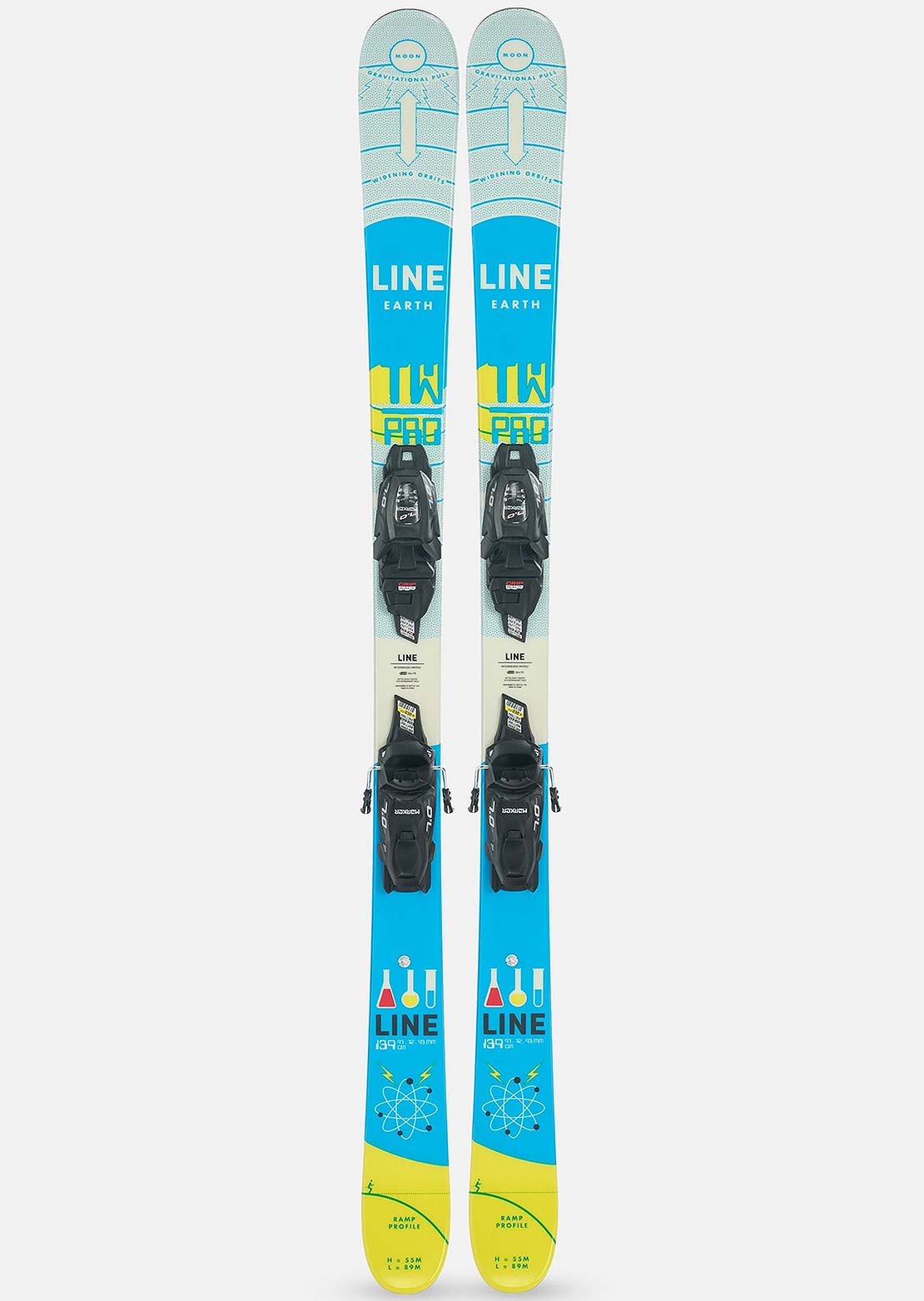 Line Junior Wallisch Shorty 4.5 Kit Ski