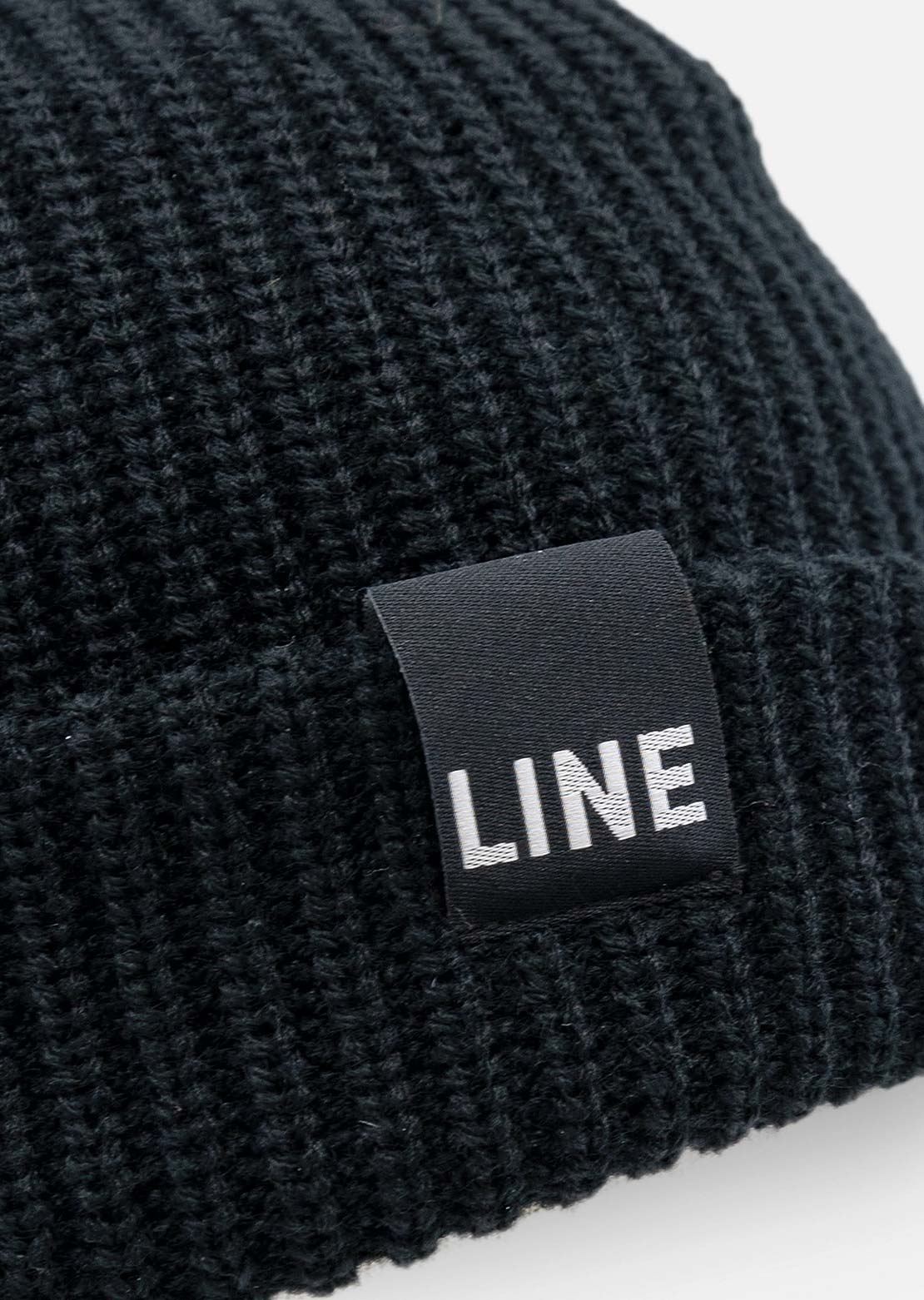 Line Men's Dock Beanie Black
