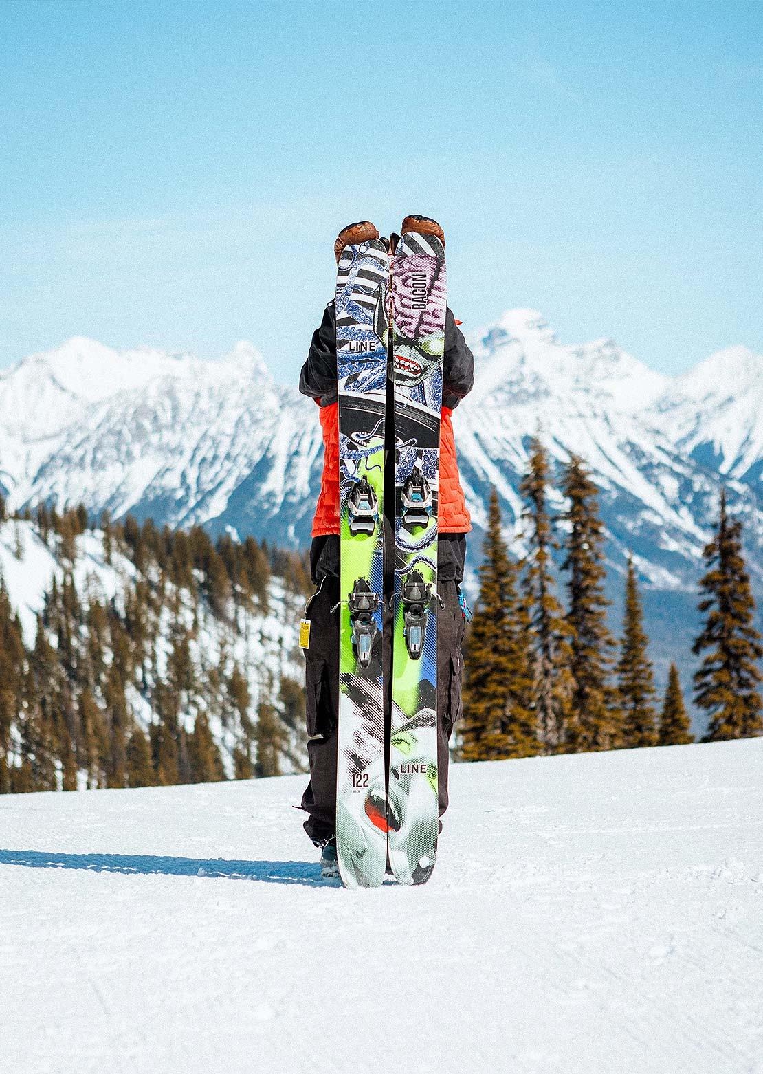 Line Unisex Bacon 122 Skis