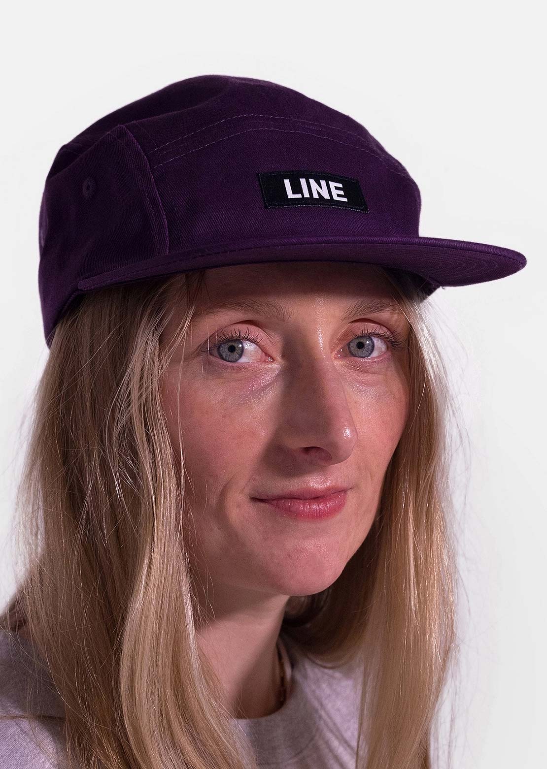 Line Unisex Forever 5-Panel Cap Purple