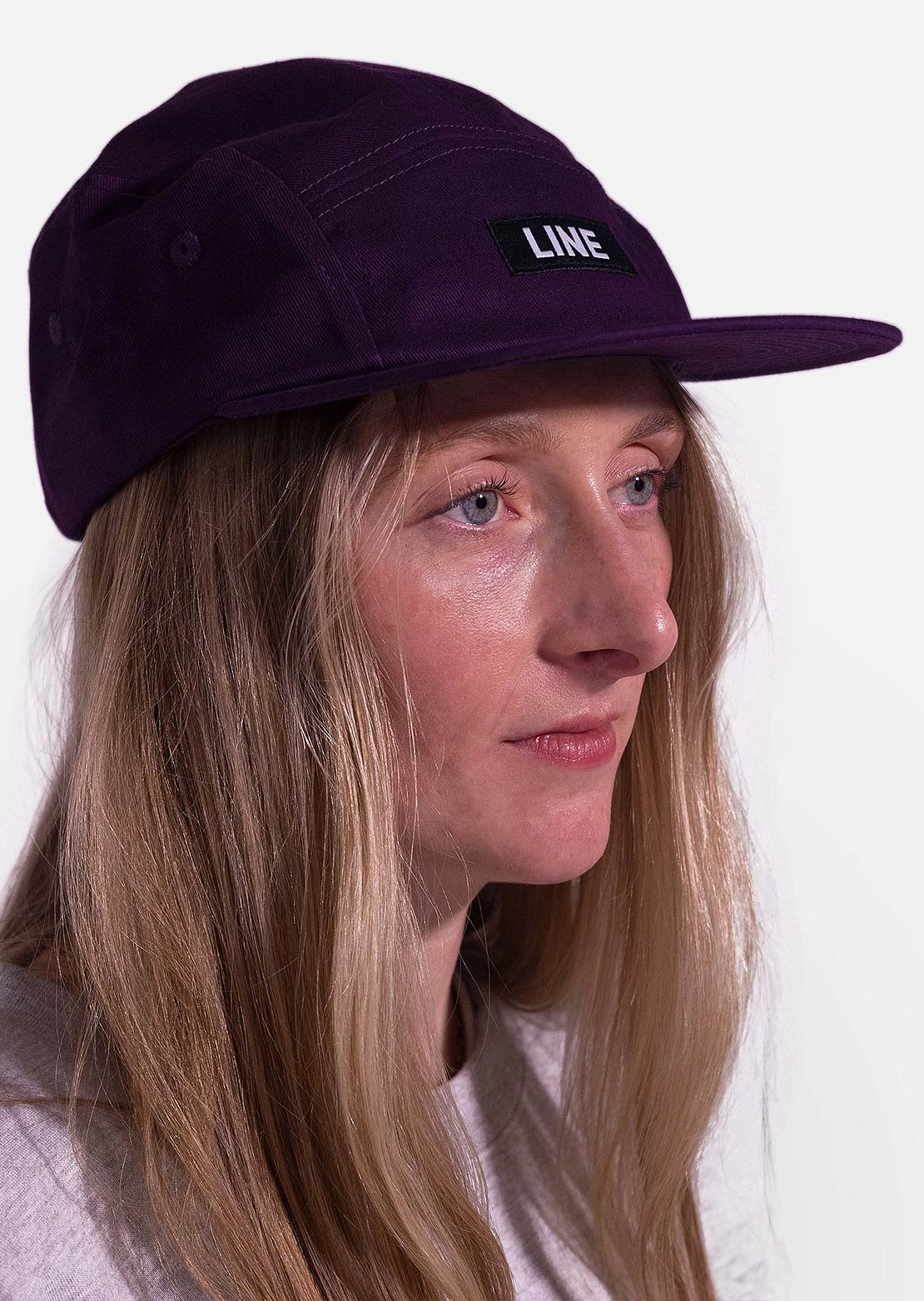 Line Unisex Forever 5-Panel Cap Purple
