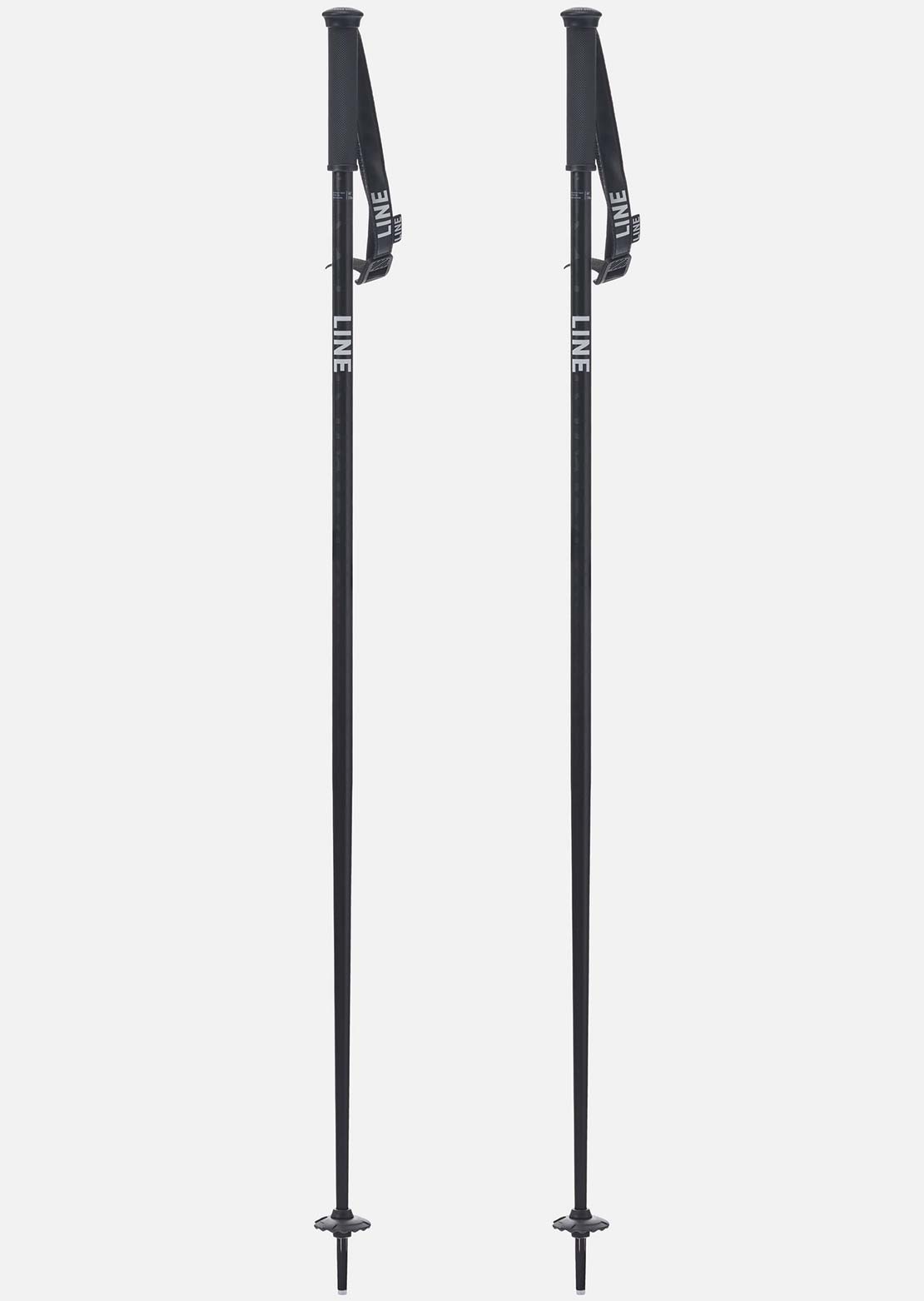 Line Unisex Tac Ski Poles Black
