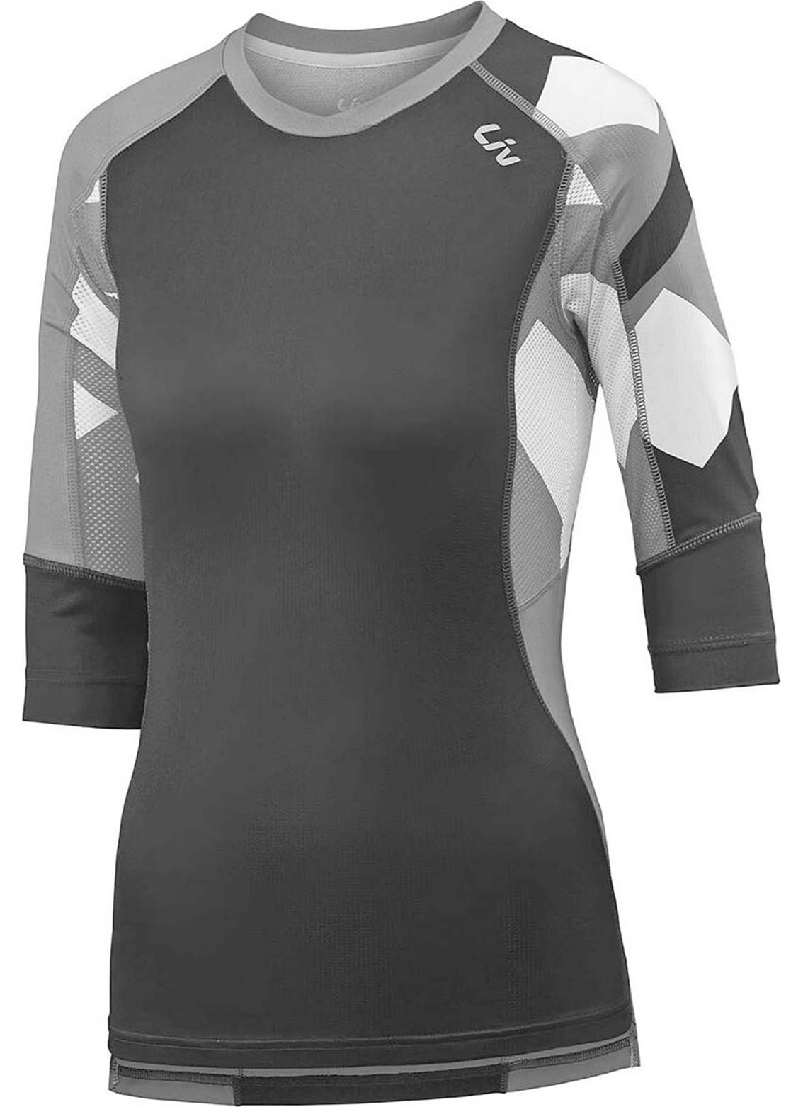 Liv Charm Off-Road Jersey Black/Grey