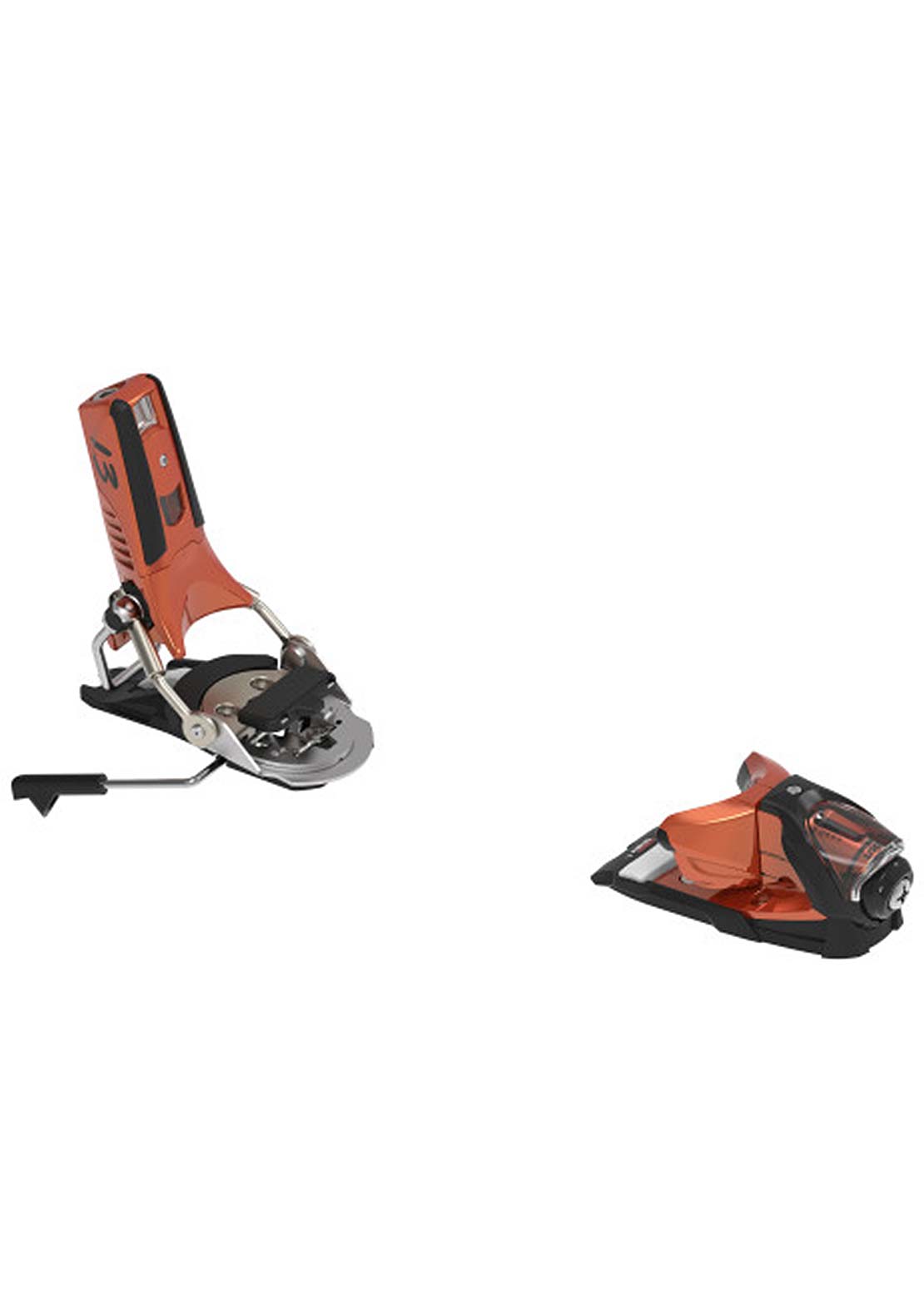 LOOK Unisex Pivot 2.0 13 GW Ski Bindings Orange Metal