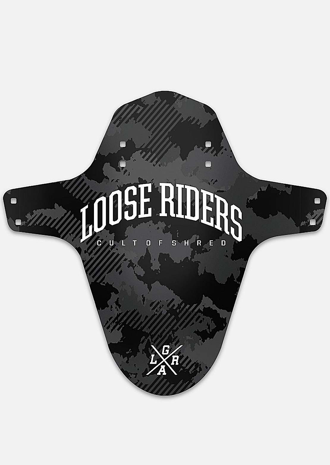 Loose Riders Classic Stealth Mudguard Black
