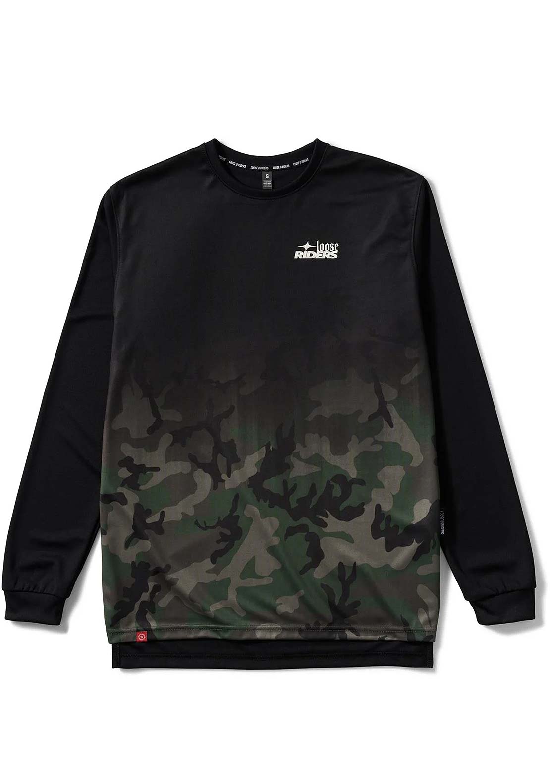 Loose Riders Men's Essential Long Sleeve Jersey Camo