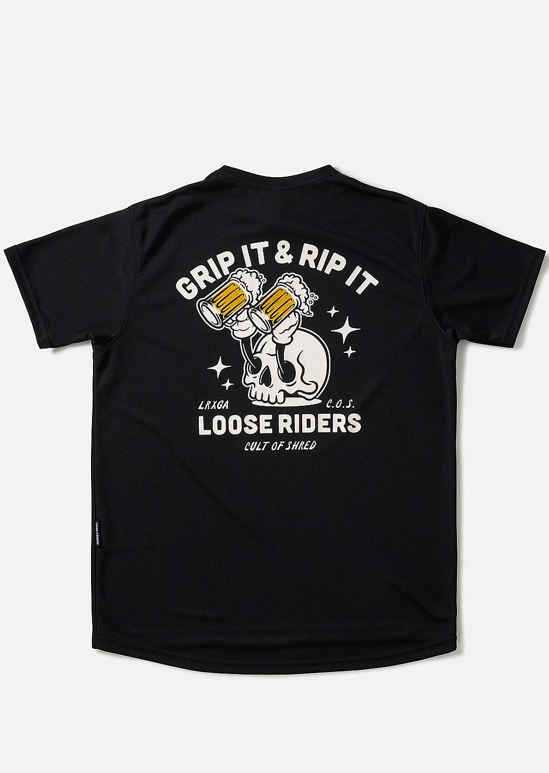 Loose Riders Men's Quick-Dry Grip It T-shirt Black