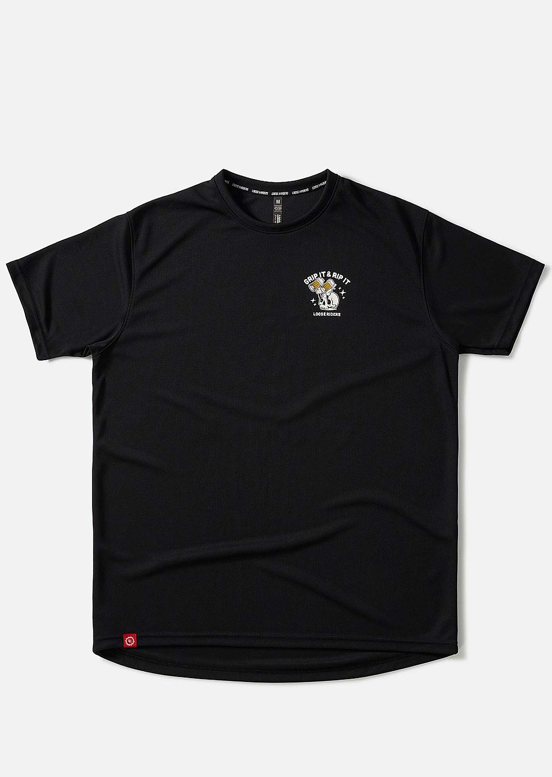 Loose Riders Men's Quick-Dry Grip It T-shirt Black