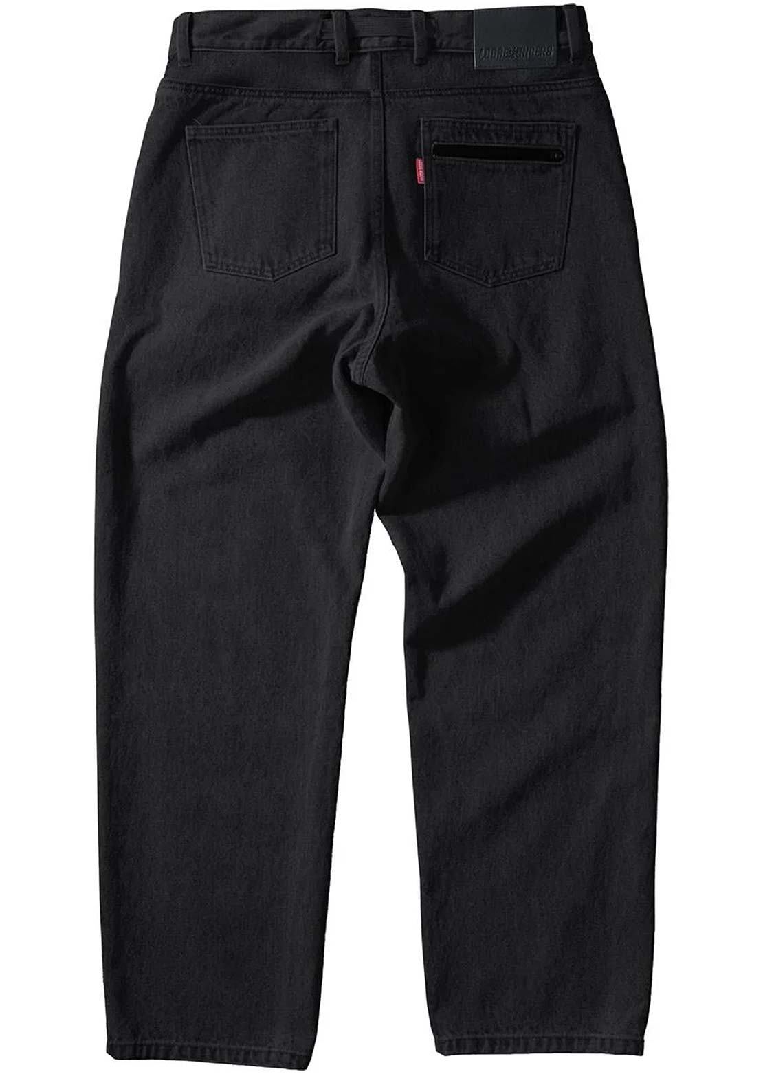 Loose Riders Unisex Comfortable District Jeans Black