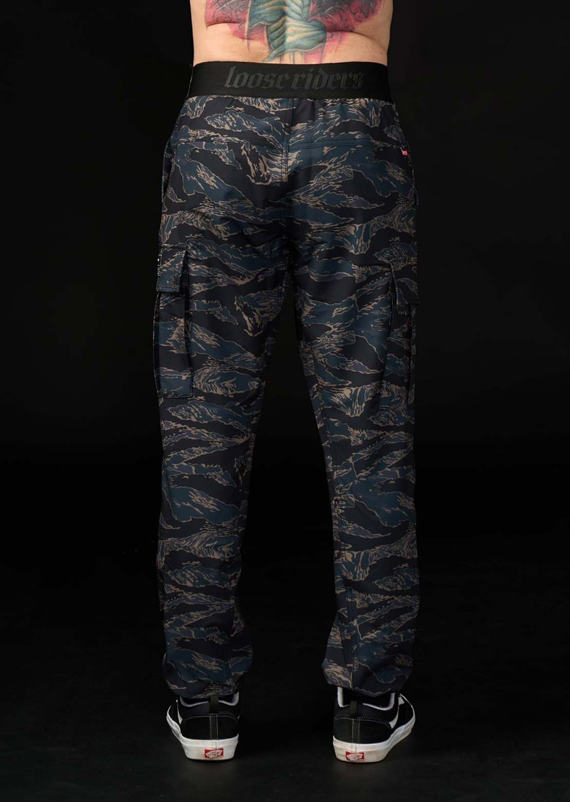 Loose Riders Unisex C/S Tiger Camo Cargo Pants