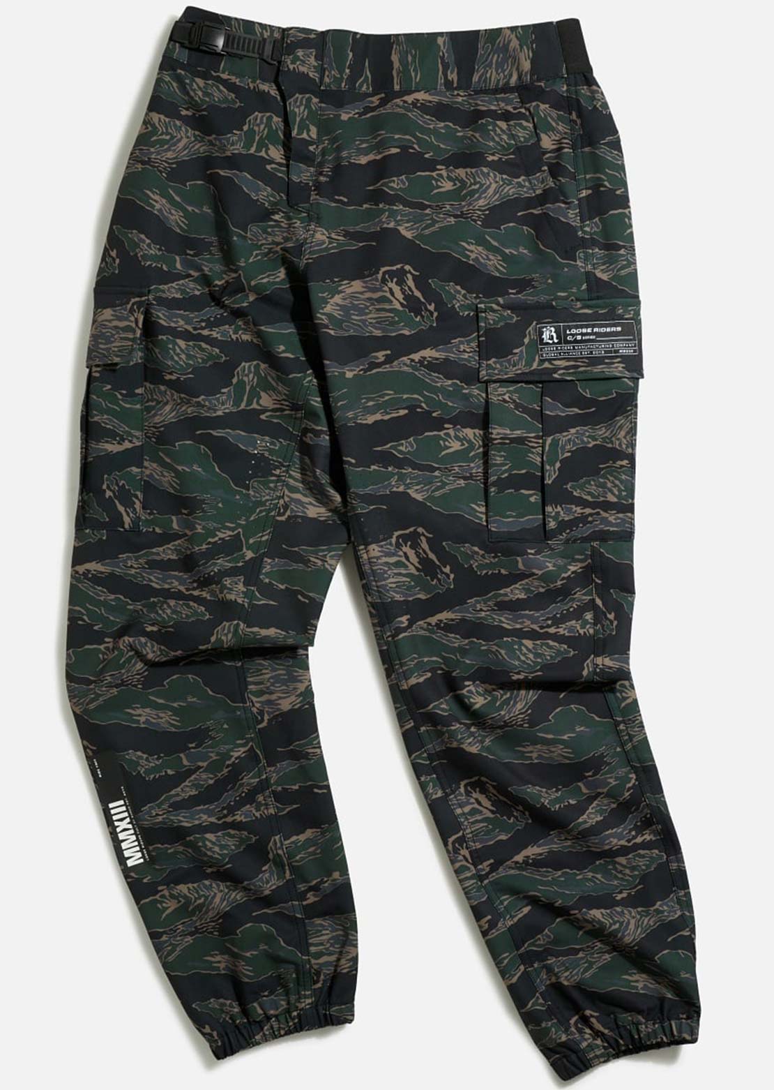 Loose Riders Unisex C/S Tiger Camo Cargo Pants