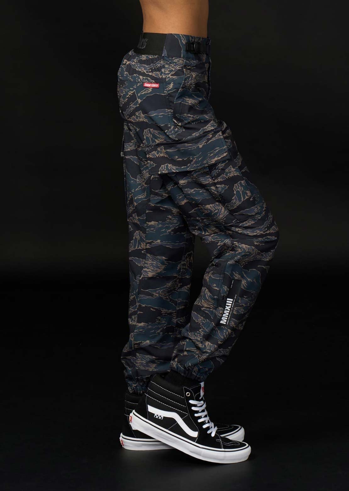 Loose Riders Unisex C/S Tiger Camo Cargo Pants