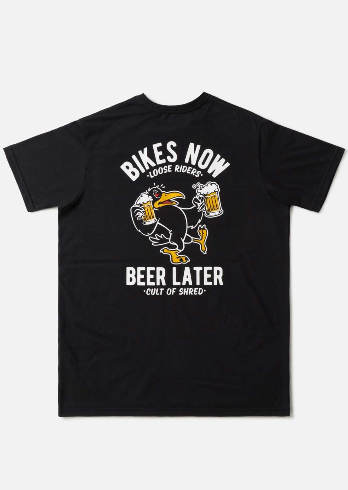 Loose Riders Unisex Drinky Crow T-Shirt