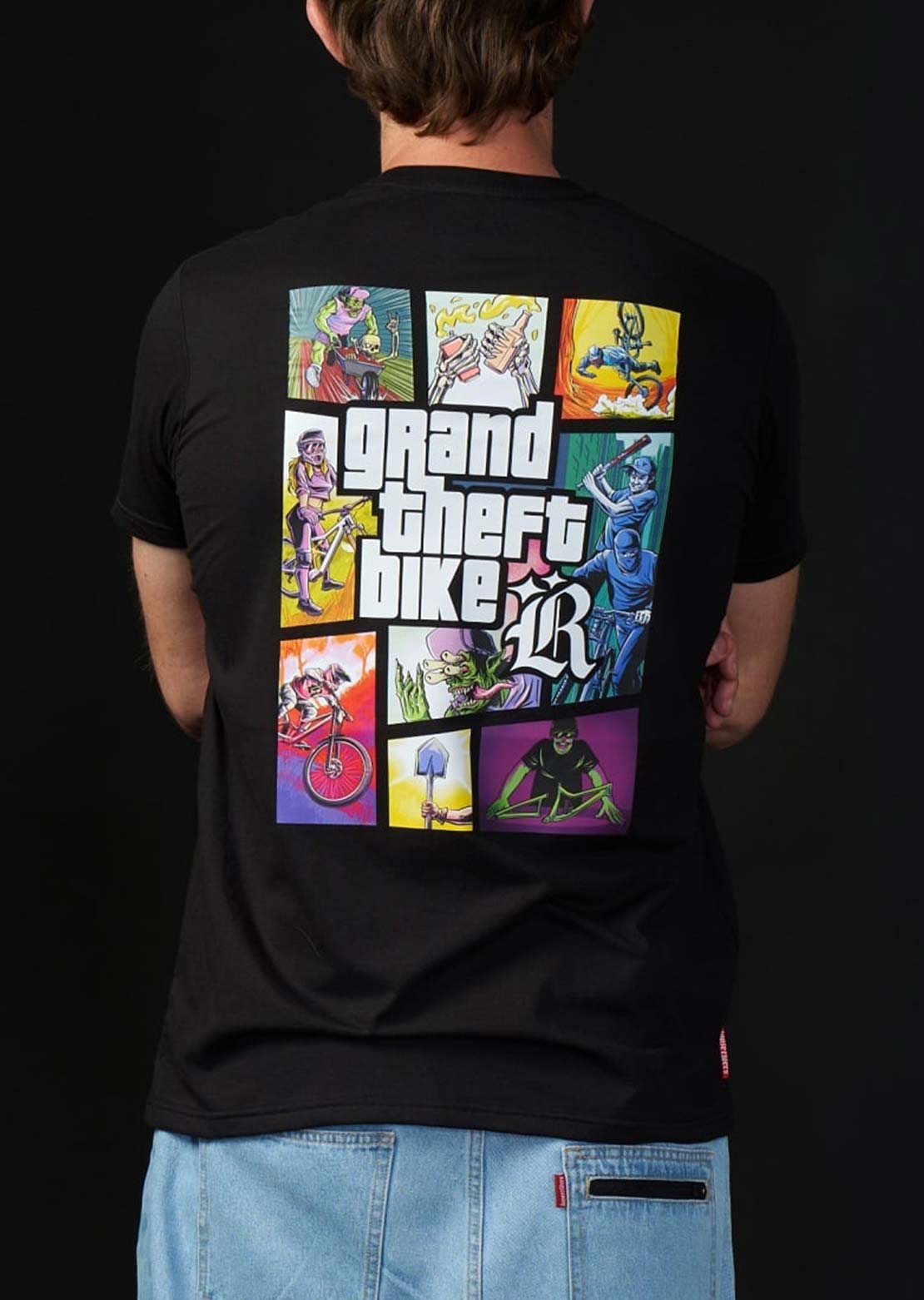 Loose Riders Unisex Grand Theft Bike T-Shirt