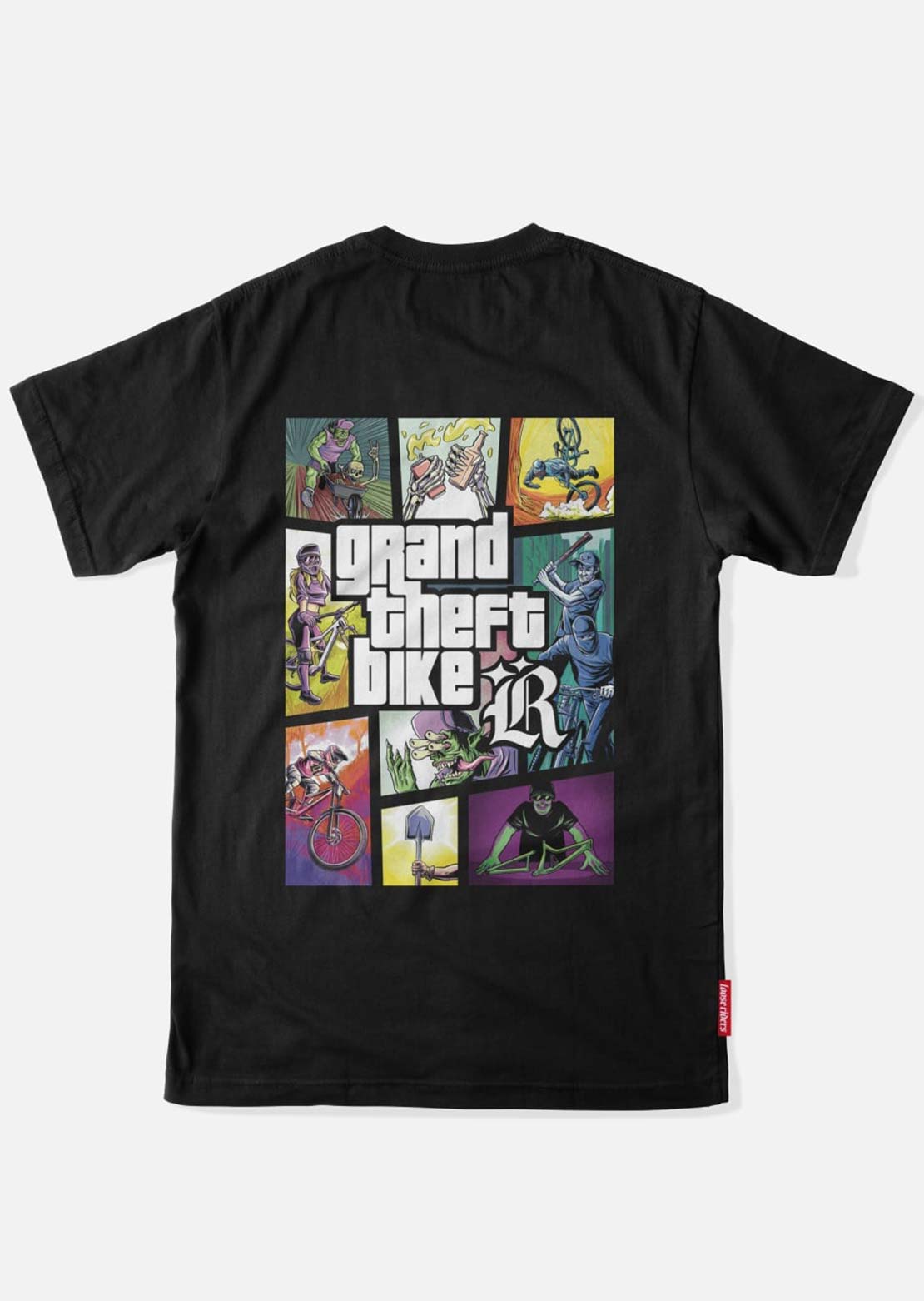 Loose Riders Unisex Grand Theft Bike T-Shirt