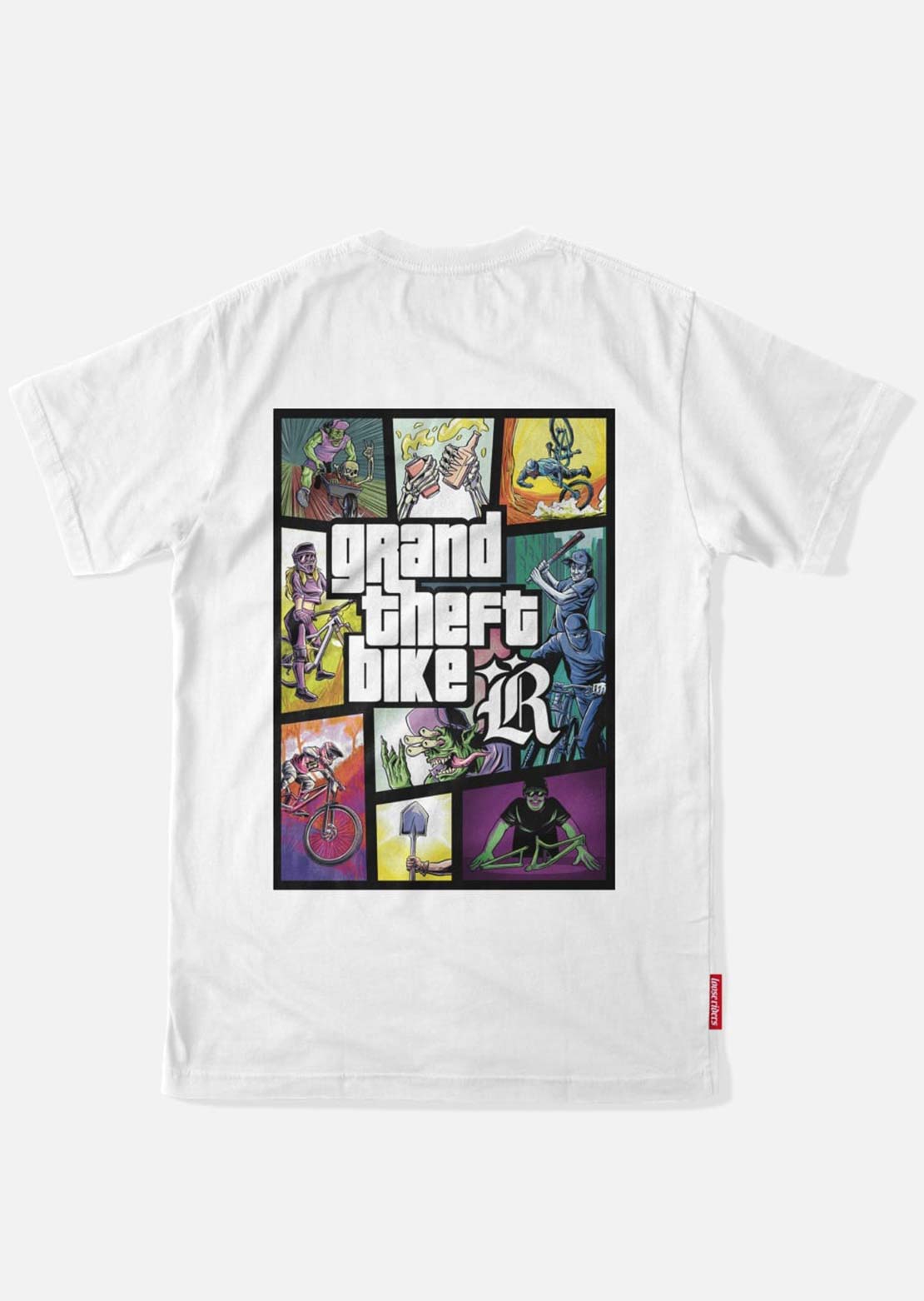 Loose Riders Unisex Grand Theft Bike T-Shirt
