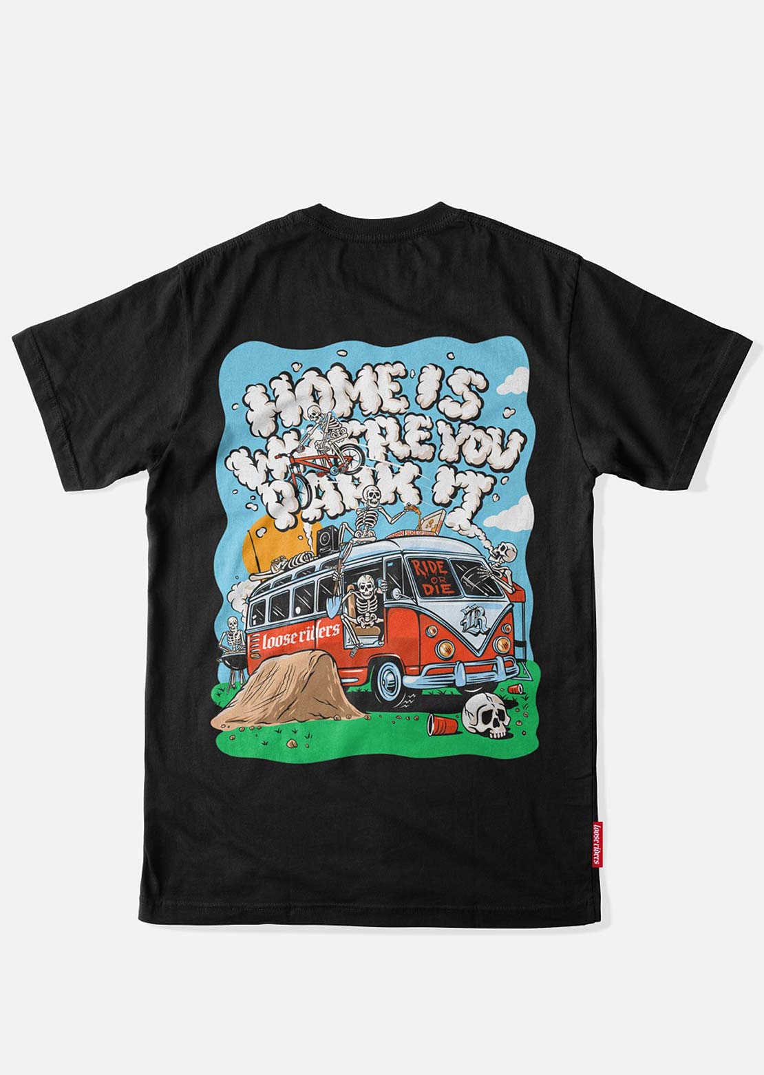 Loose Riders Unisex Van Park T-Shirt