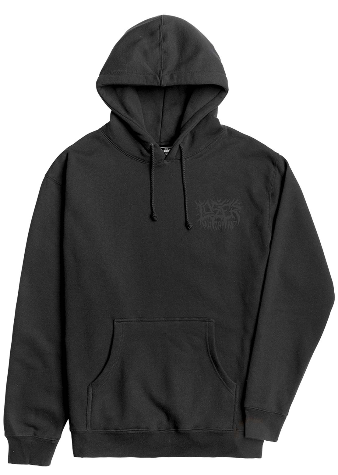 Loser Machine Men's Downcast Pullover Fleece Black