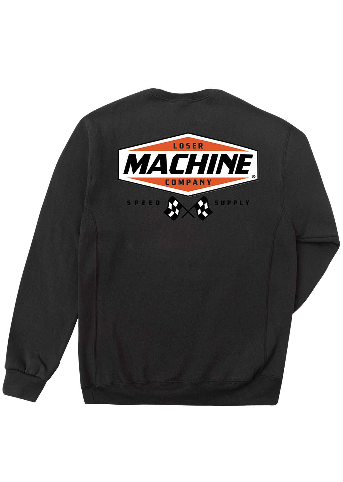 Loser Machine Men's Overdrive Pullover Fleece Black
