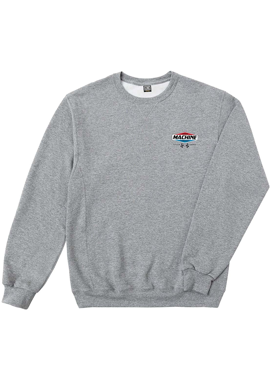 Loser Machine Men's Overdrive Pullover Fleece Heather Grey