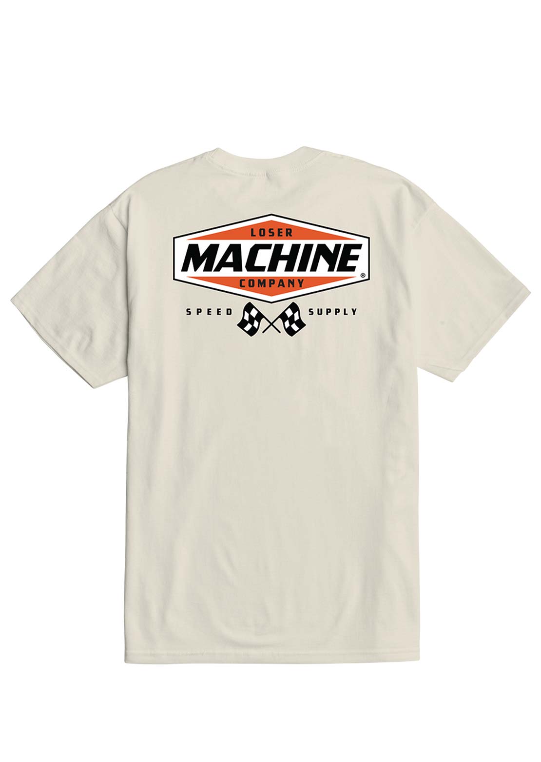 Loser Machine Men's Overdrive T-Shirt Cream