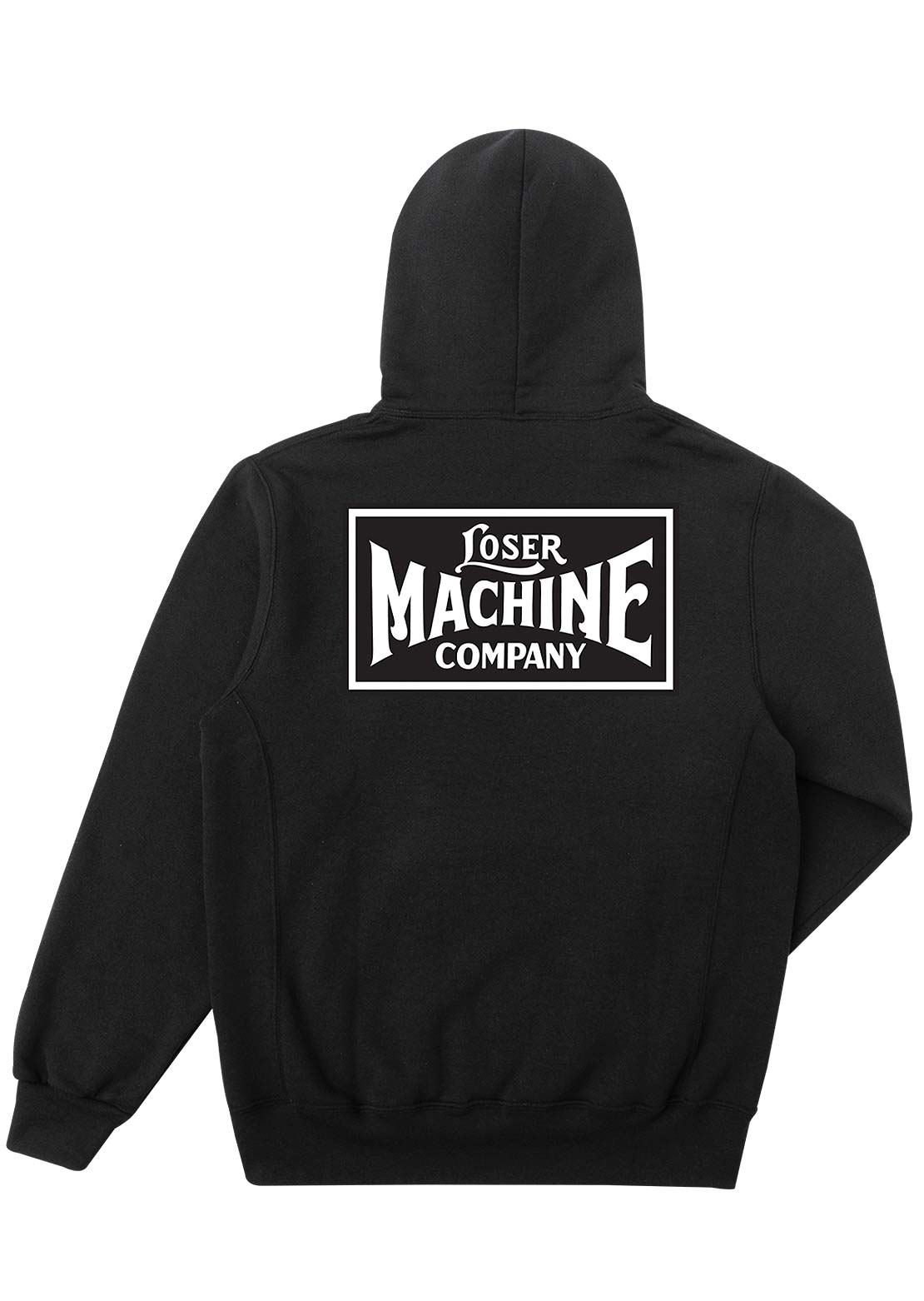 Loser Machine Men's OG Moisture Wicking Pullover Hood Black