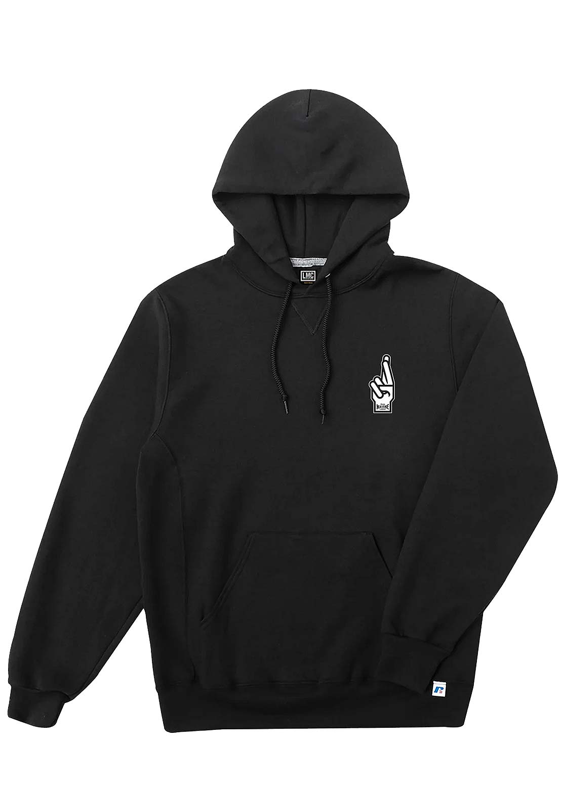Loser Machine Men's OG Moisture Wicking Pullover Hood Black