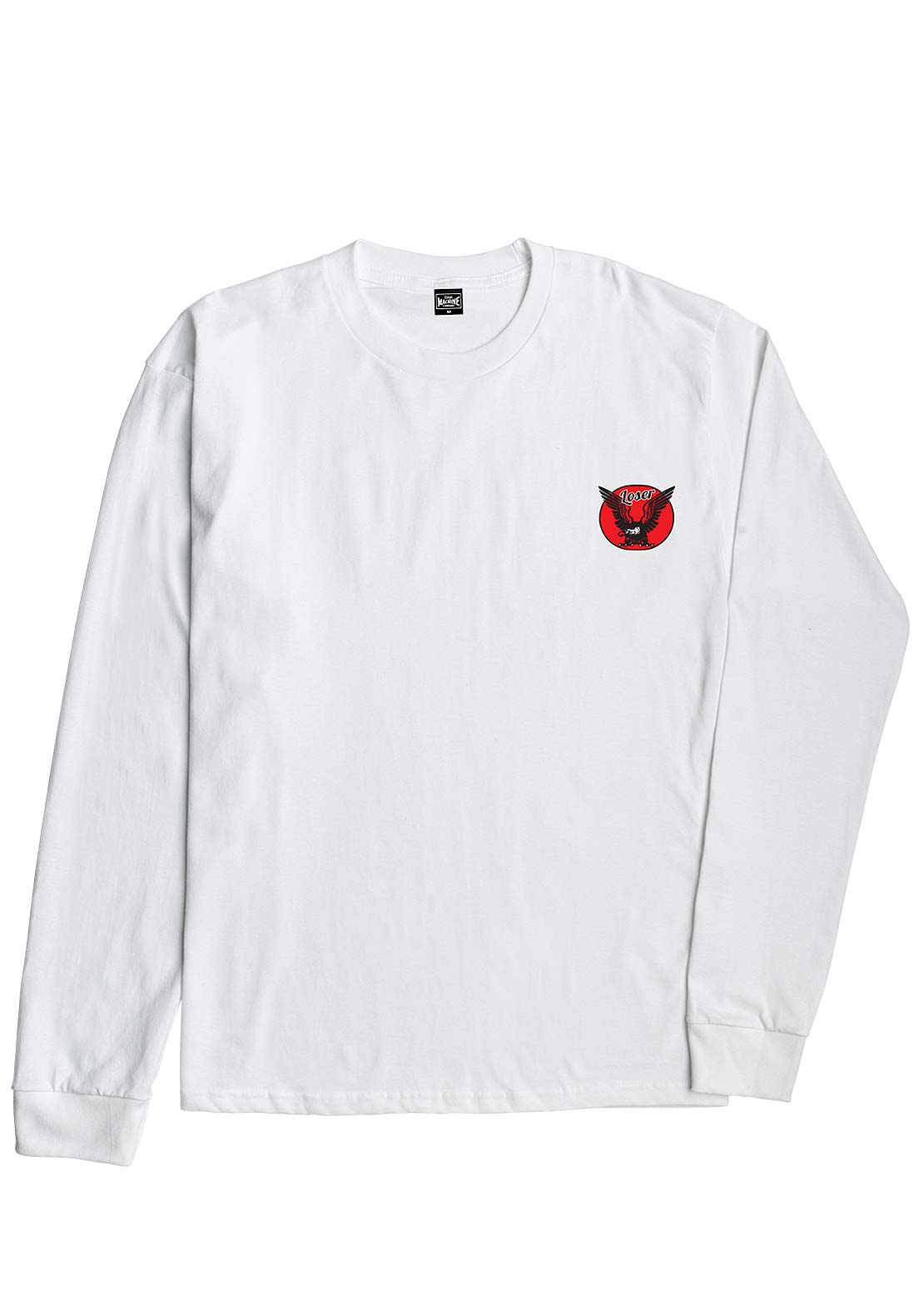 Loser Machine Men's Powerband Longsleeve White