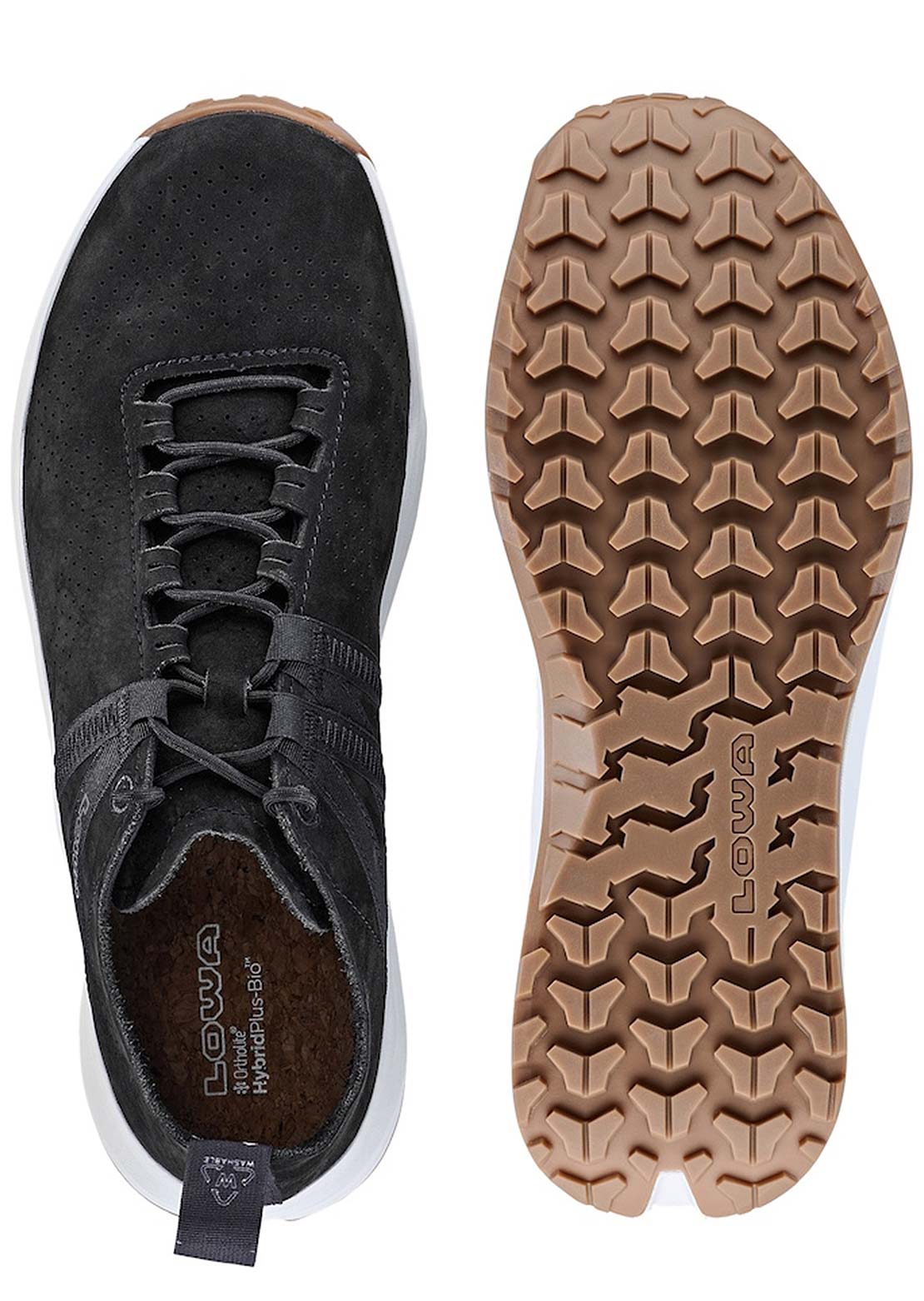 Lowa Men's Kaloya LT Shoes Black/Black