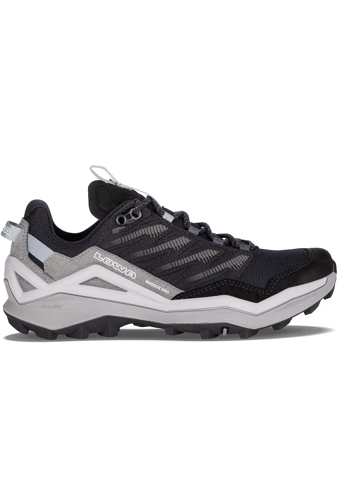 Lowa Men's Maddox Pro GTX LO Hiking Boots Black/Grey